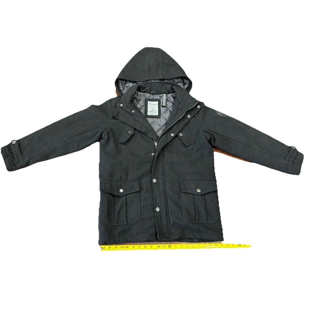 Calvin Klein Boys XL Winter Jacket Hooded Fleece Lined Full Zip